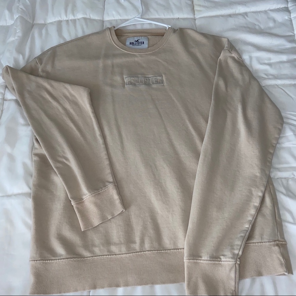 Oversized crew neck